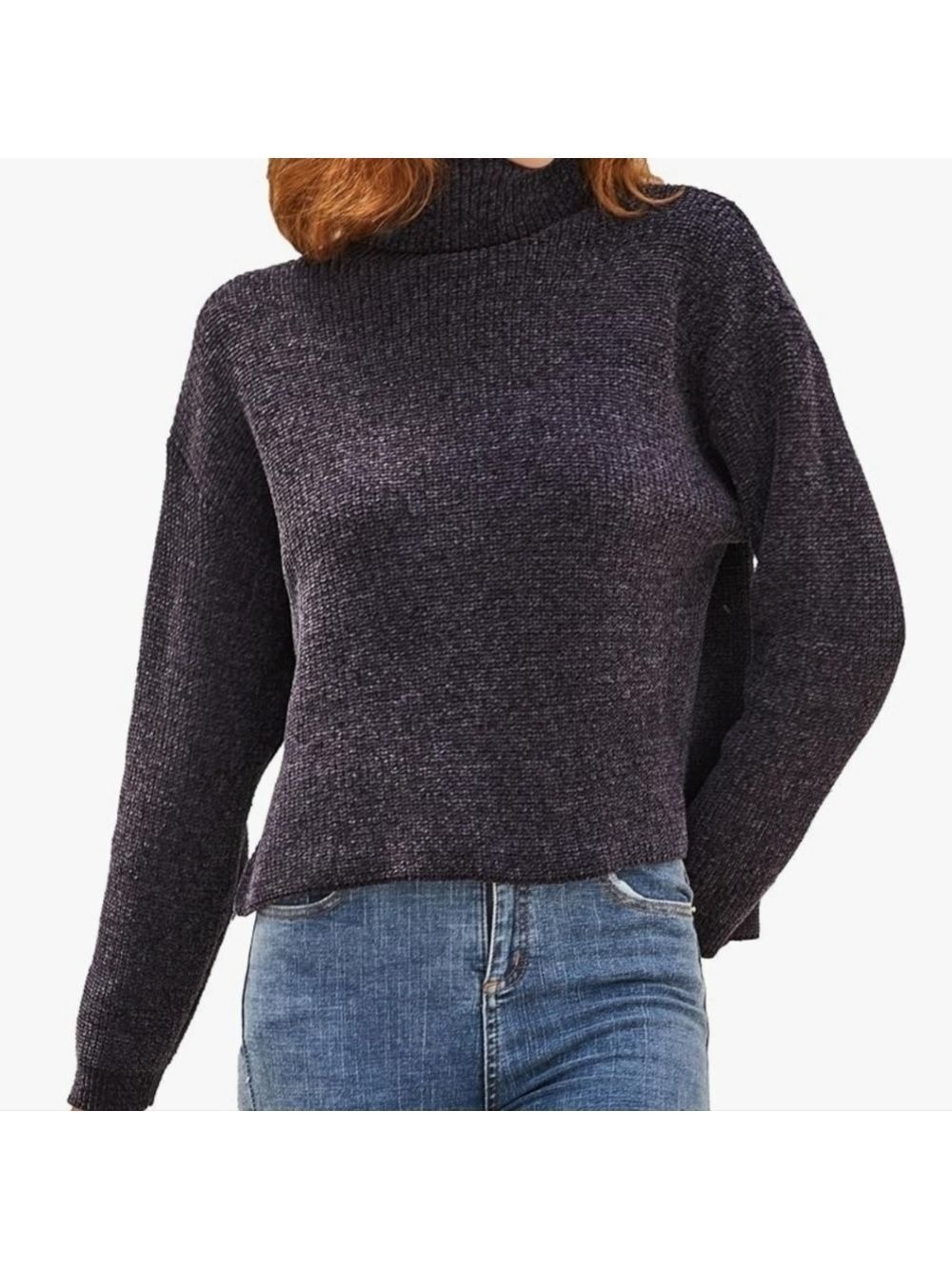S·DEER Women's Turtleneck Long Sleeve Sweater Knit Pullover.      NWT Size XXL